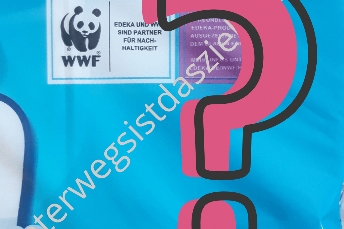 Was macht der WWF Pandabär auf meinem Klopapier?